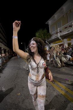 Body Painting 2010 photo - Duval Street, Key West